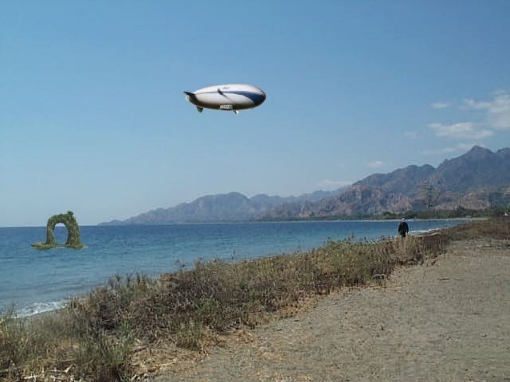 Airship Over Occussi