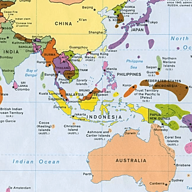 Australia's Place and Influence in Asia