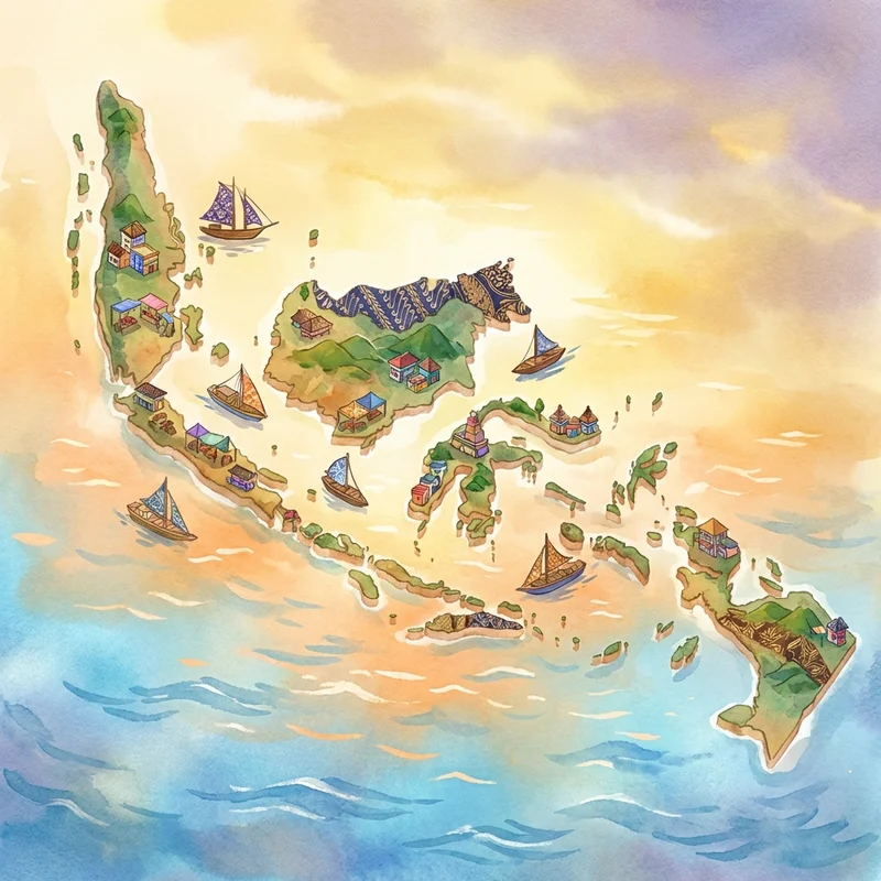 Indonesian archipelago regional diversity